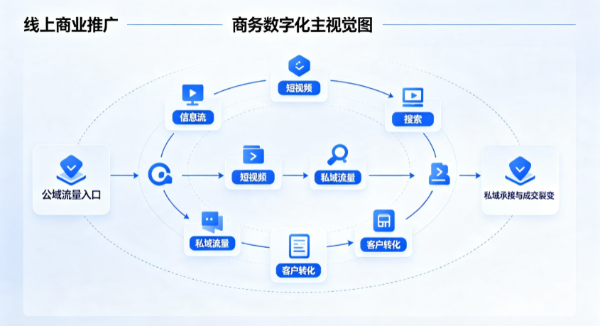 泸州线上商业推广怎么做？全域流量闭环搭建与低成本转化实战指南
